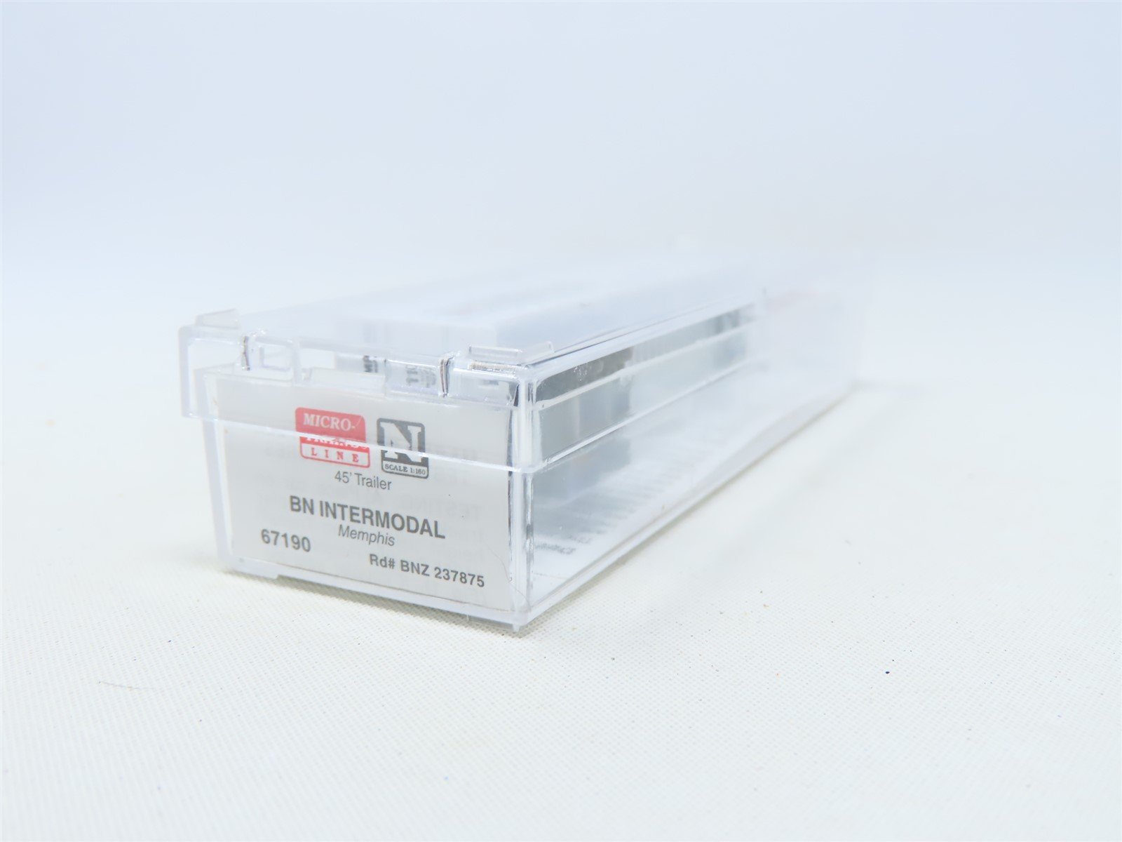 N Scale Micro-Trains MTL 67190 BN Intermodal 45' Trailer #237875 - 