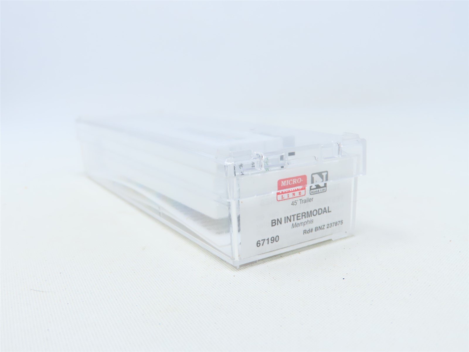 N Scale Micro-Trains MTL 67190 BN Intermodal 45' Trailer #237875 - 