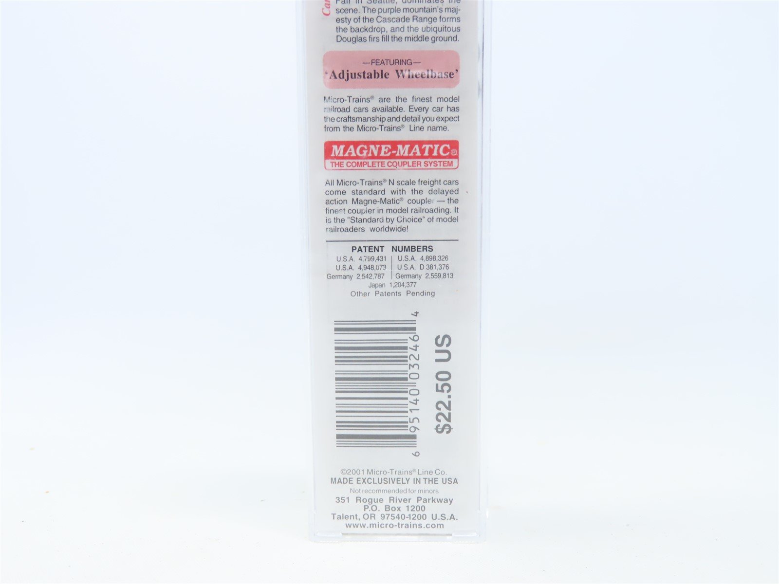 N Scale Micro-Trains MTL 67200 BN Intermodal 45' Trailer #237801 - 