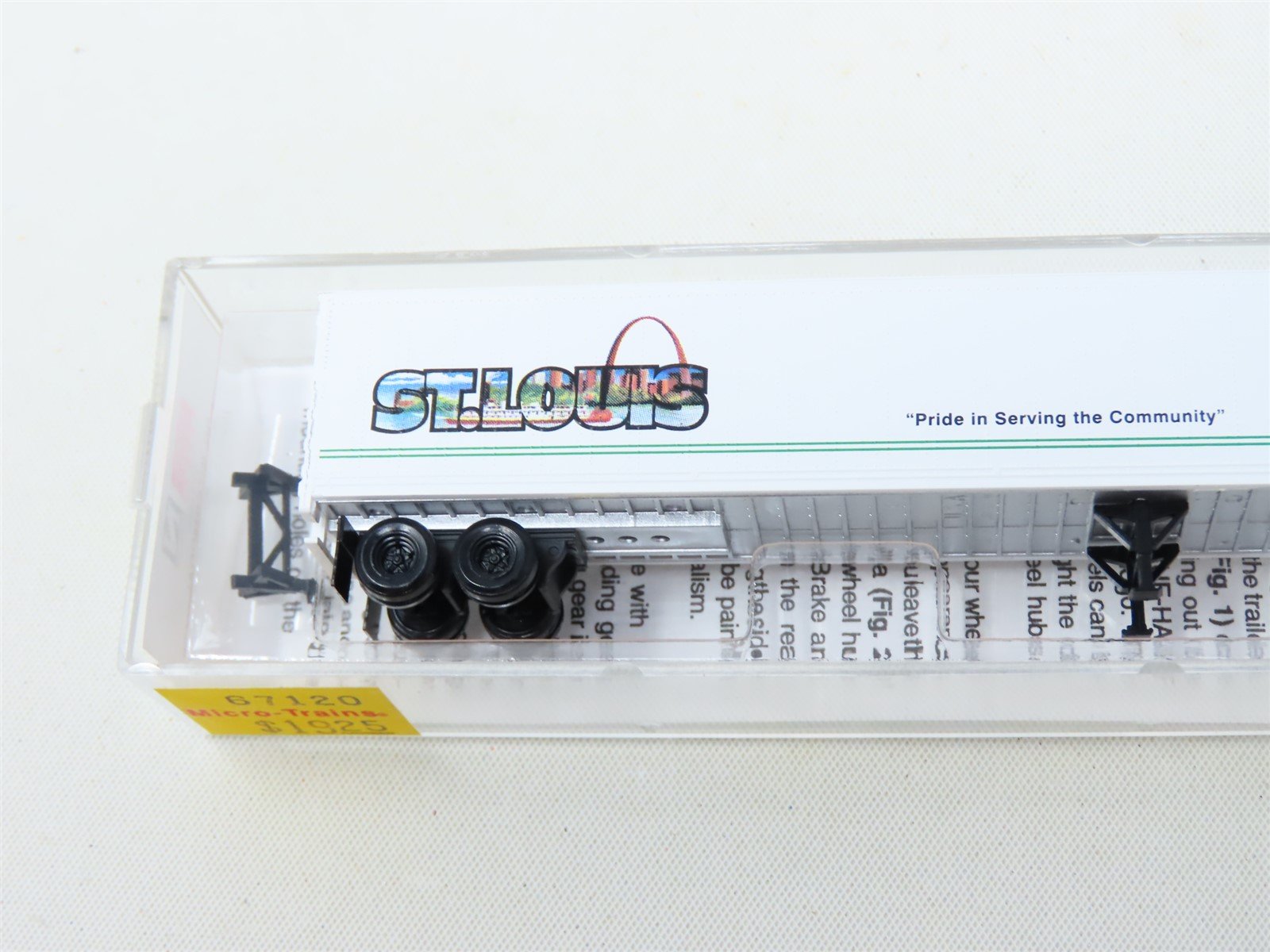 N Scale Micro-Trains MTL 67120 BN Intermodal 45' Trailer #237829 - 