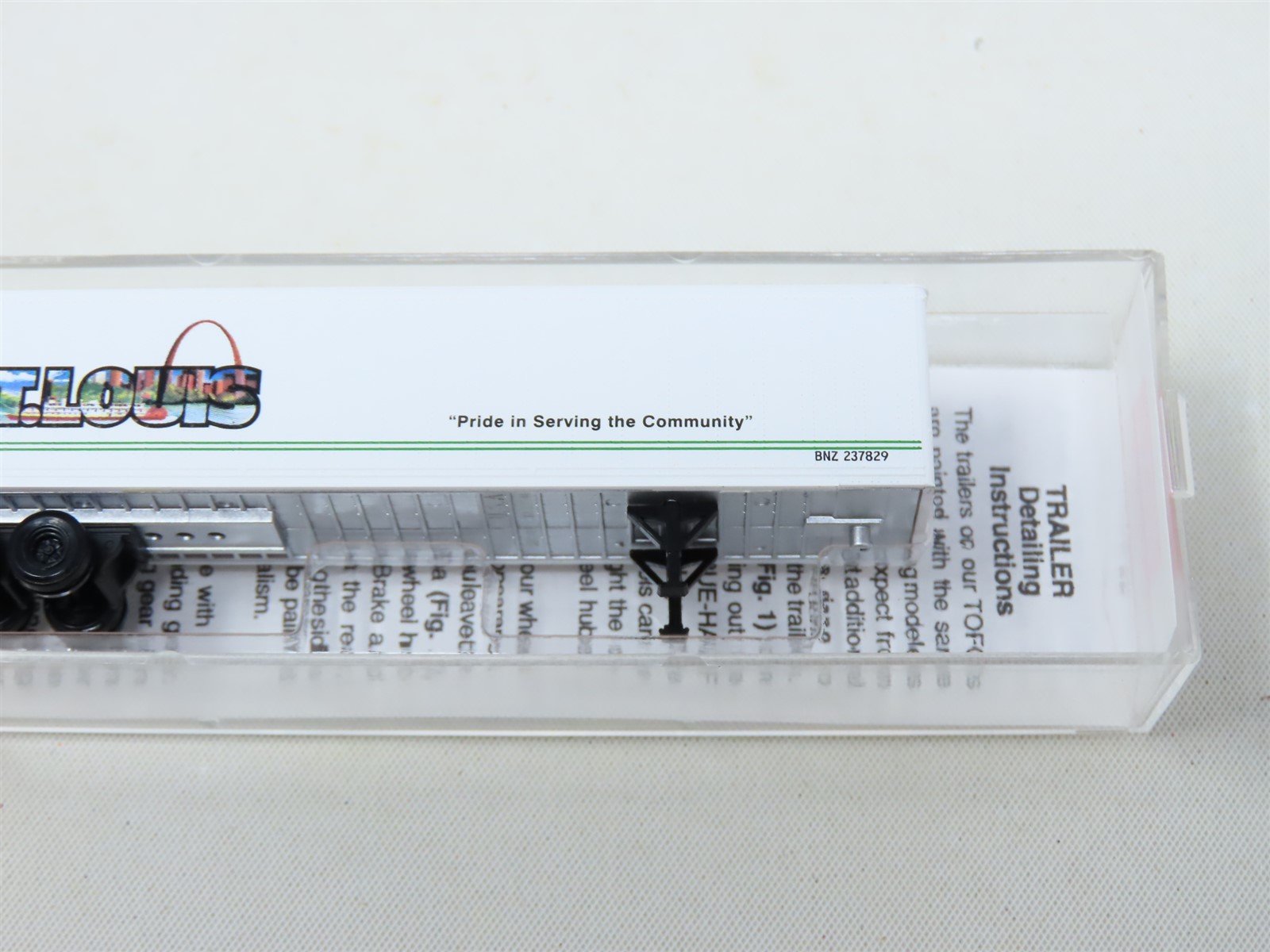 N Scale Micro-Trains MTL 67120 BN Intermodal 45' Trailer #237829 - 