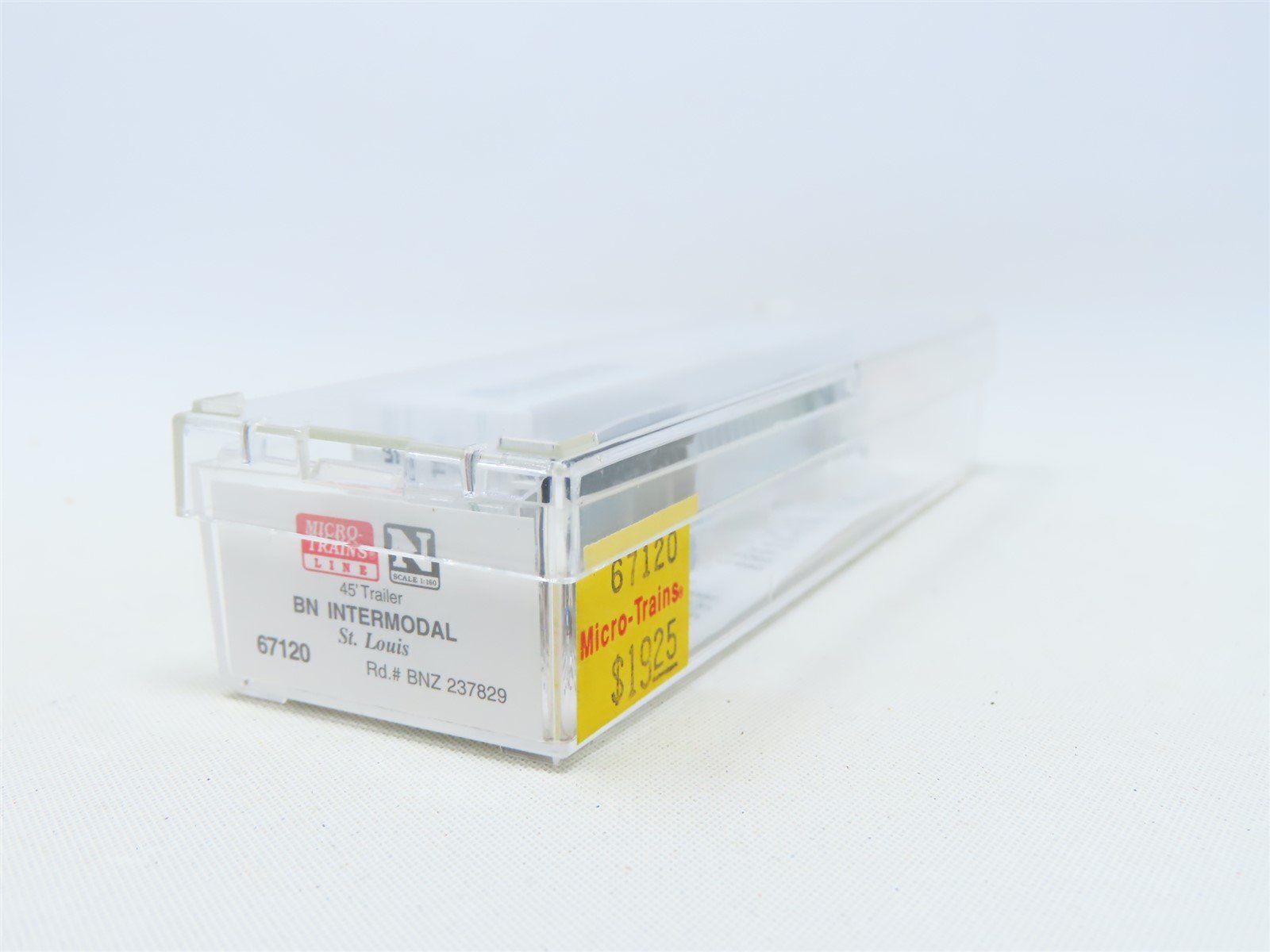 N Scale Micro-Trains MTL 67120 BN Intermodal 45' Trailer #237829 - 