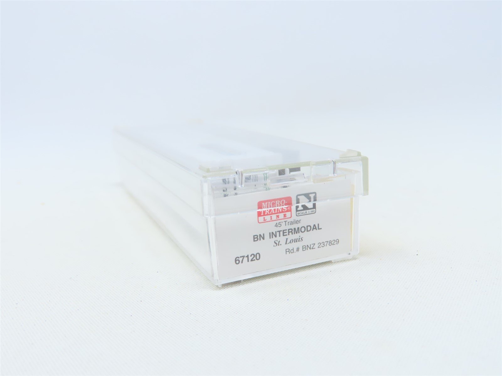 N Scale Micro-Trains MTL 67120 BN Intermodal 45' Trailer #237829 - 