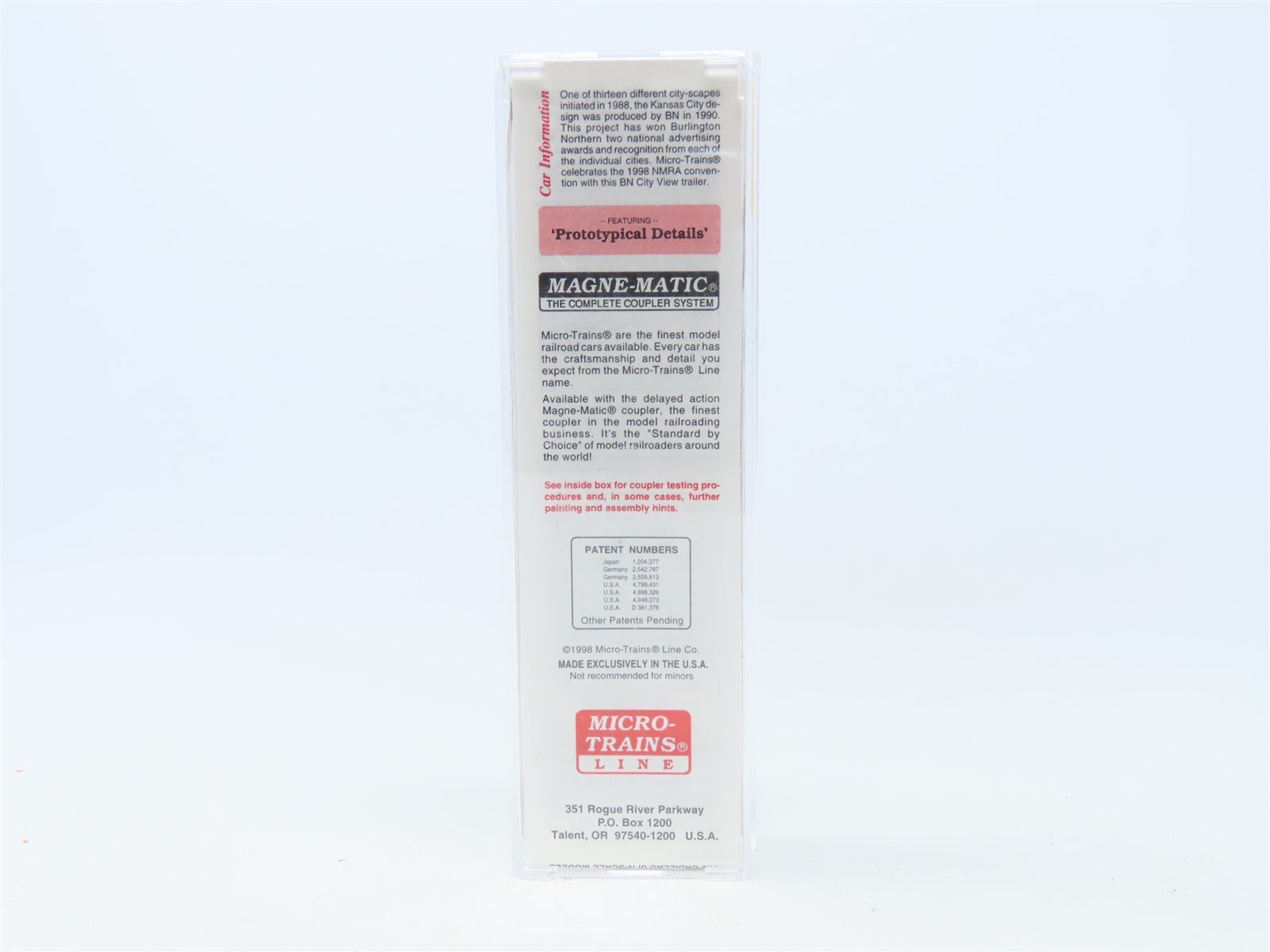 N Scale Micro-Trains MTL 67110 BN Intermodal 45' Trailer #237895 - 