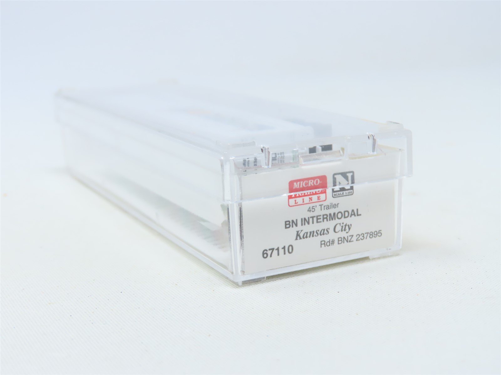 N Scale Micro-Trains MTL 67110 BN Intermodal 45' Trailer #237895 - 