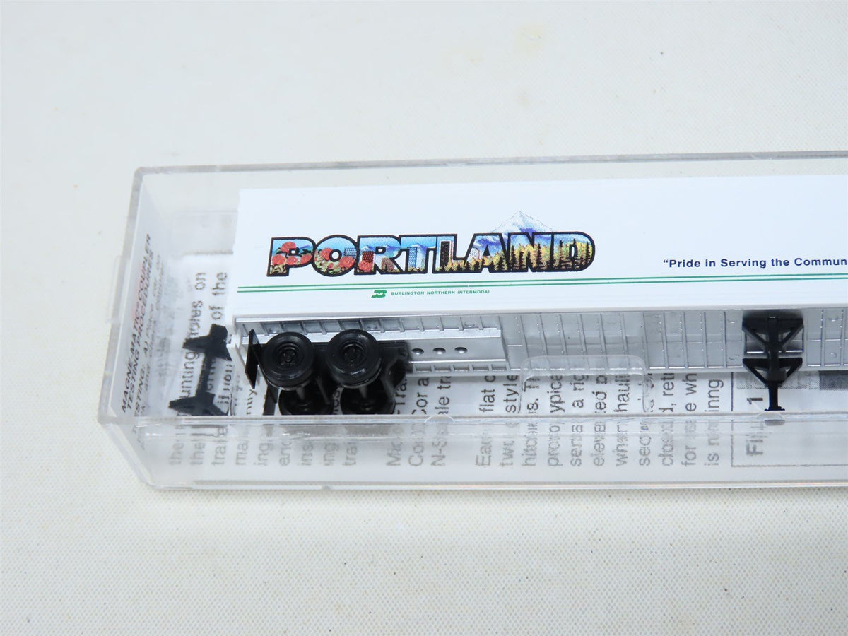 N Scale Micro-Trains MTL 67210 BN Intermodal 45&#39; Trailer #237862 - &quot;Portland&quot;