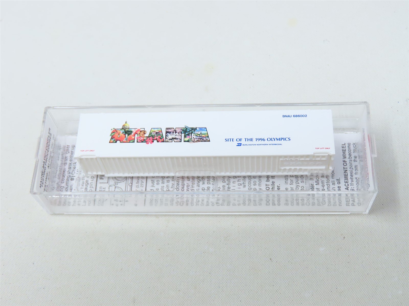 N Scale Micro-Trains MTL/Deluxe Innovations 81710 BN 48' Container - "Atlanta"