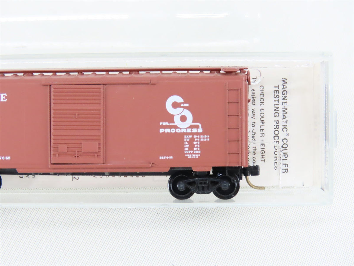 N Scale Micro-Trains MTL 20440 C&amp;O Chesapeake &amp; Ohio 40&#39; Boxcar #18499