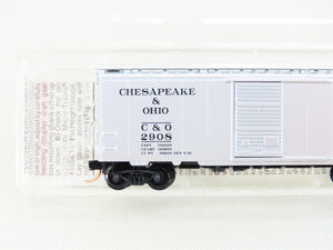 N Scale Micro-Trains MTL 20820 C&O Chesapeake & Ohio 40' Boxcar #2908