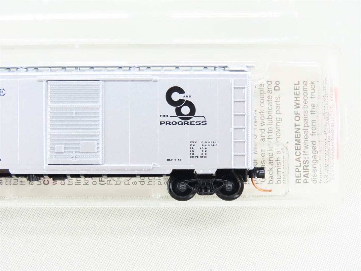 N Scale Micro-Trains MTL 20820 C&amp;O Chesapeake &amp; Ohio 40&#39; Boxcar #2908