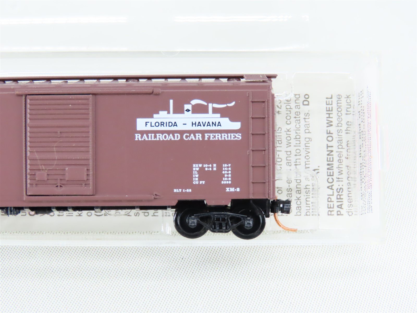 N Scale Micro-Trains MTL 20370 WIF West India Fruit Co 40' Boxcar #314