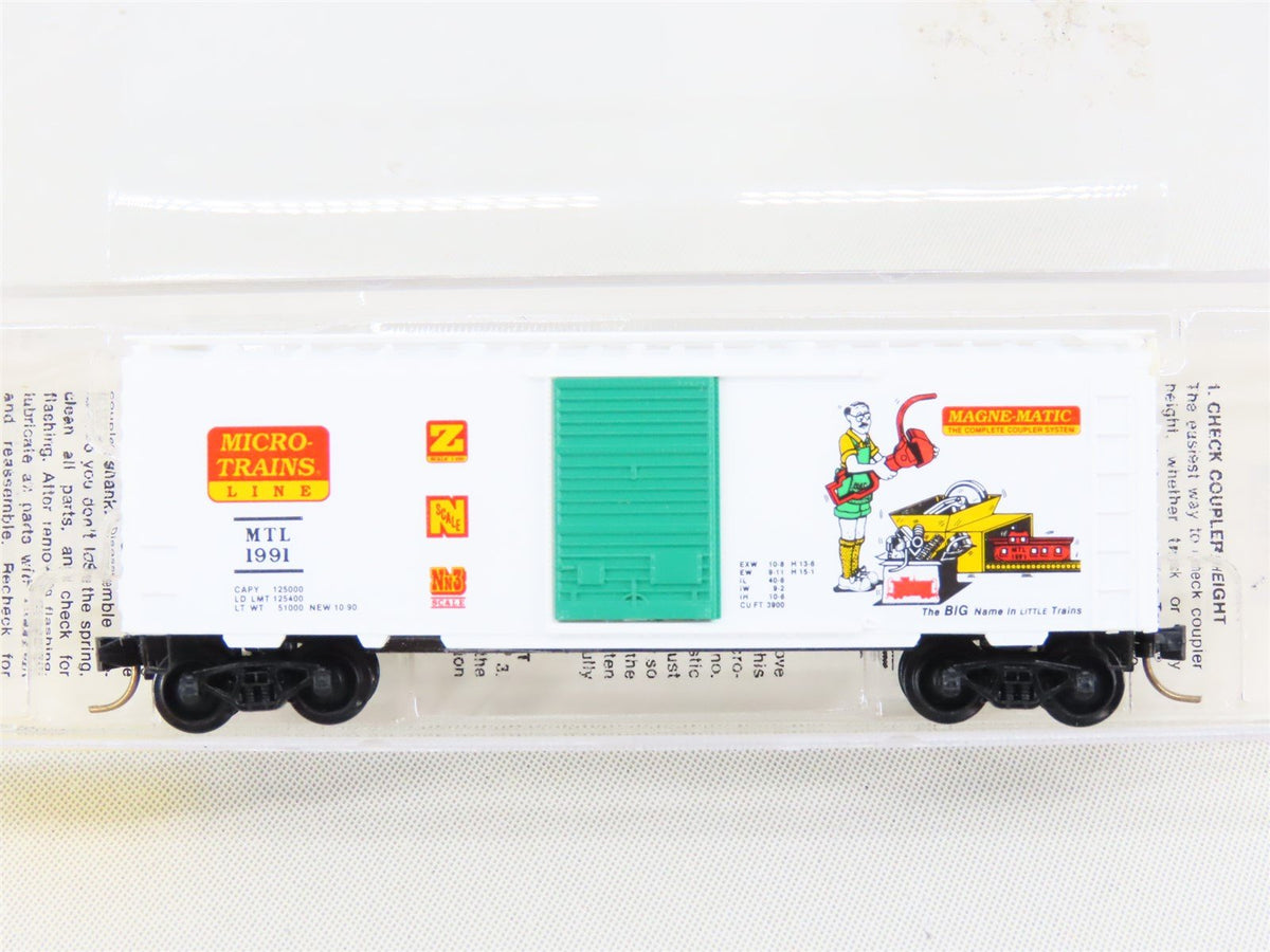 N Scale Micro-Trains MTL 20086 MTL Micro-Trains Line 40&#39; Boxcar #1991