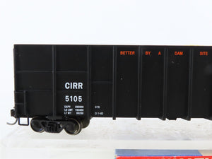 HO Scale Walthers 932-4056 CIRR Chattahoochee Wood Chip Car #5105 w/ Custom Load