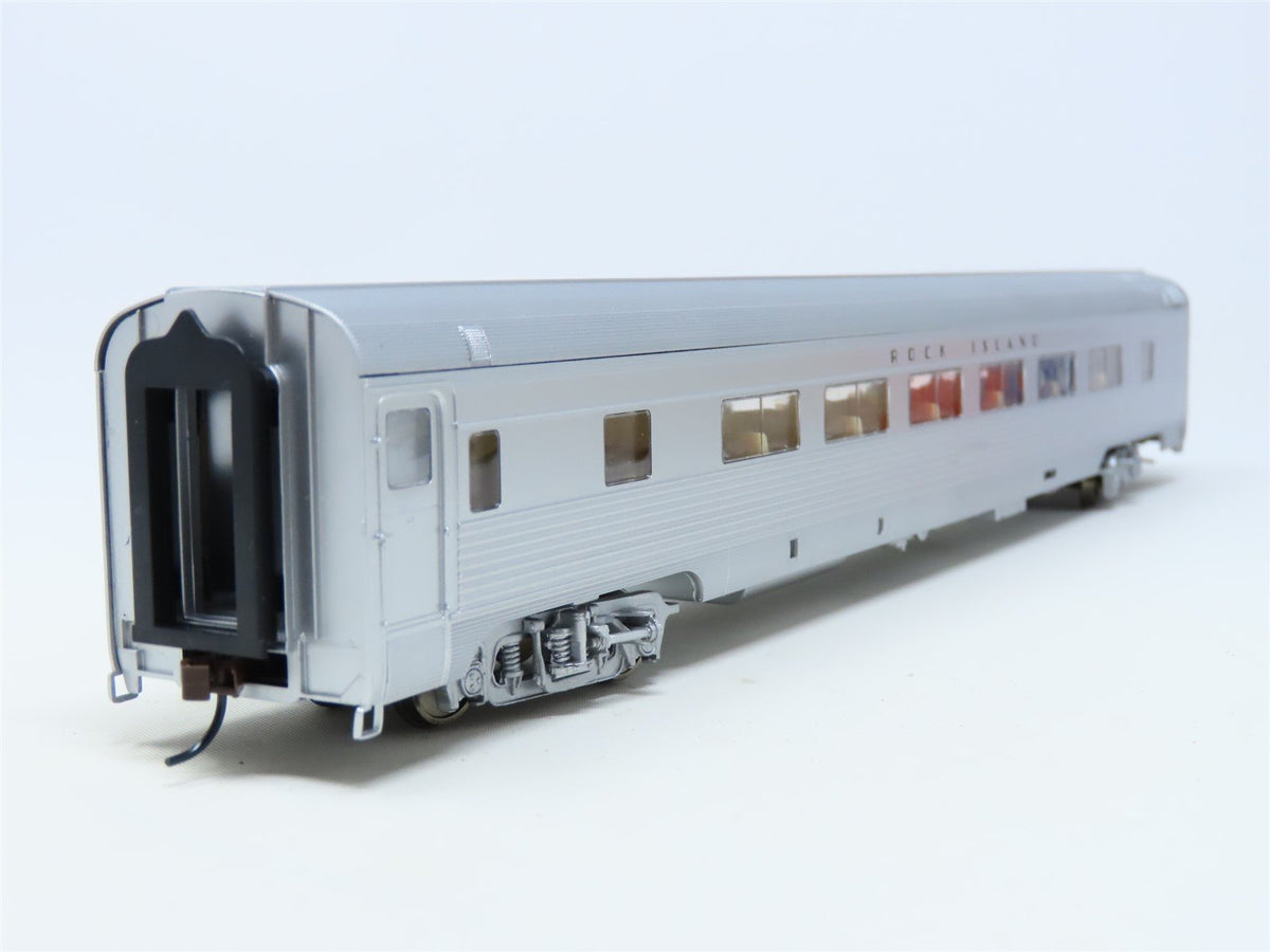 HO Scale Walthers 932-6312 RI Rock Island 85&#39; Budd 46-Seat Coach Passenger