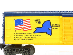 O Gauge 3-Rail Lionel 6-7611 New York Spirit of '76 40' Boxcar #7611