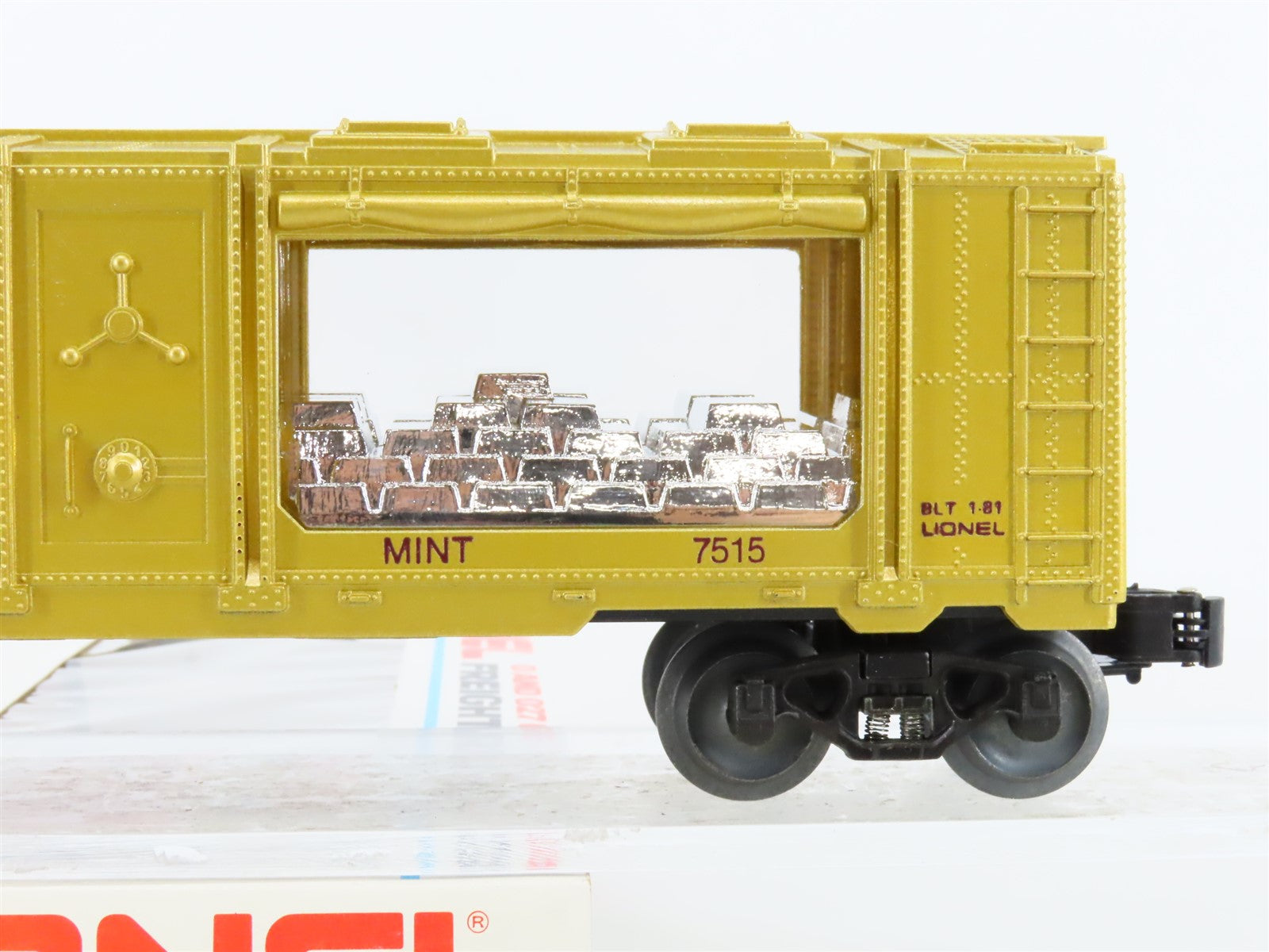 O Gauge 3-Rail Lionel #6-7515 Denver Mint Box Car #7515