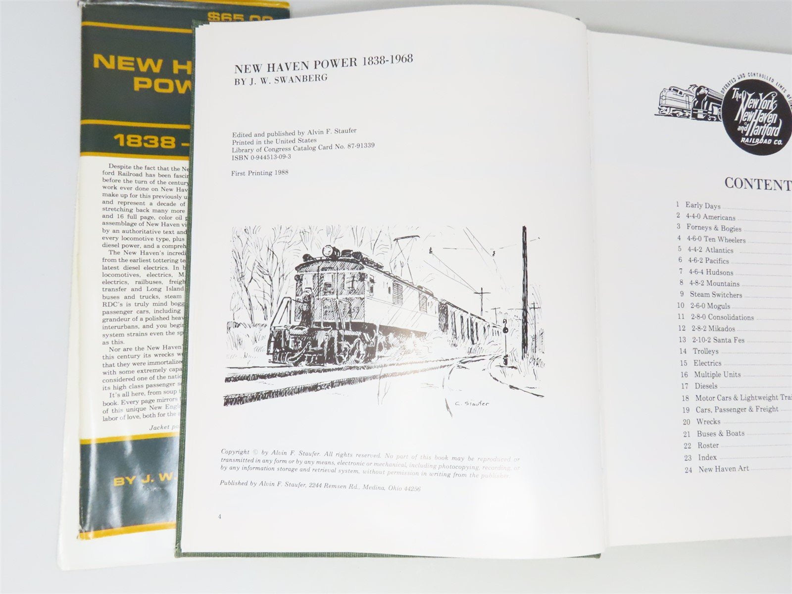 New Haven Power, 1838-1968 by J. W. Swanberg ©1988 HC Book