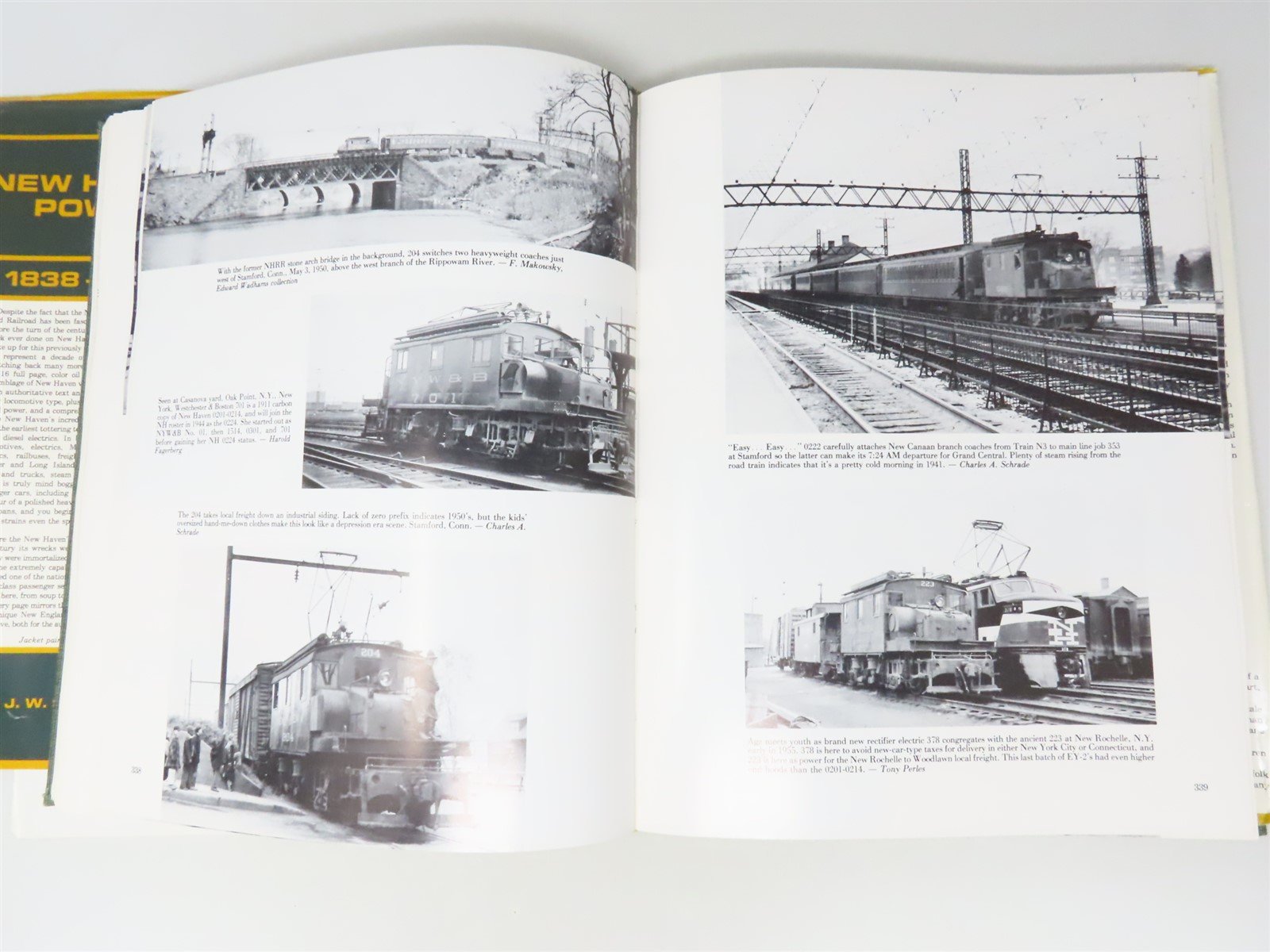 New Haven Power, 1838-1968 by J. W. Swanberg ©1988 HC Book