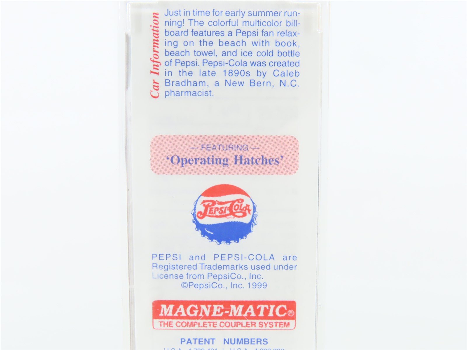 N Scale Micro-Trains MTL 59550 PCEX Pepsi-Cola 40' Steel Reefer Car