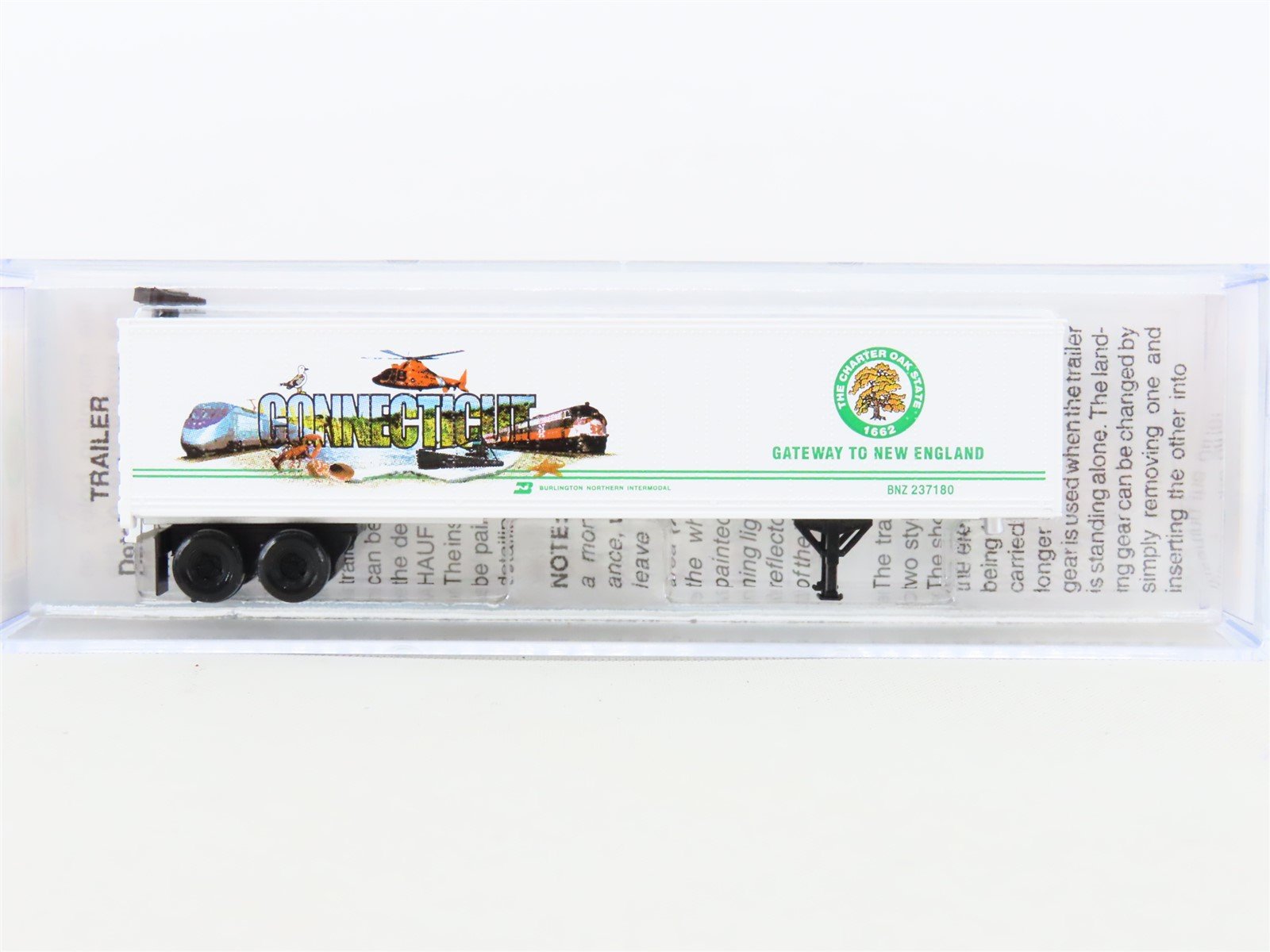 N Scale Micro-Trains MTL NSC 07-48 Connecticut Cityscape Trailer