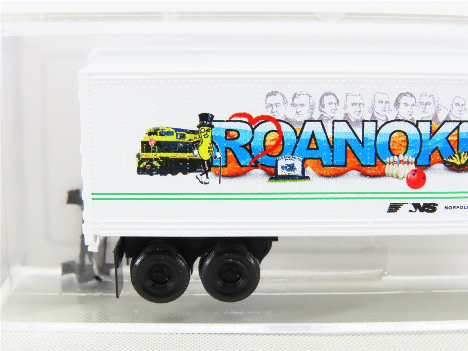 N Scale Micro-Trains MTL NSC 14-4 2014 Roanoke Cityscape Trailer