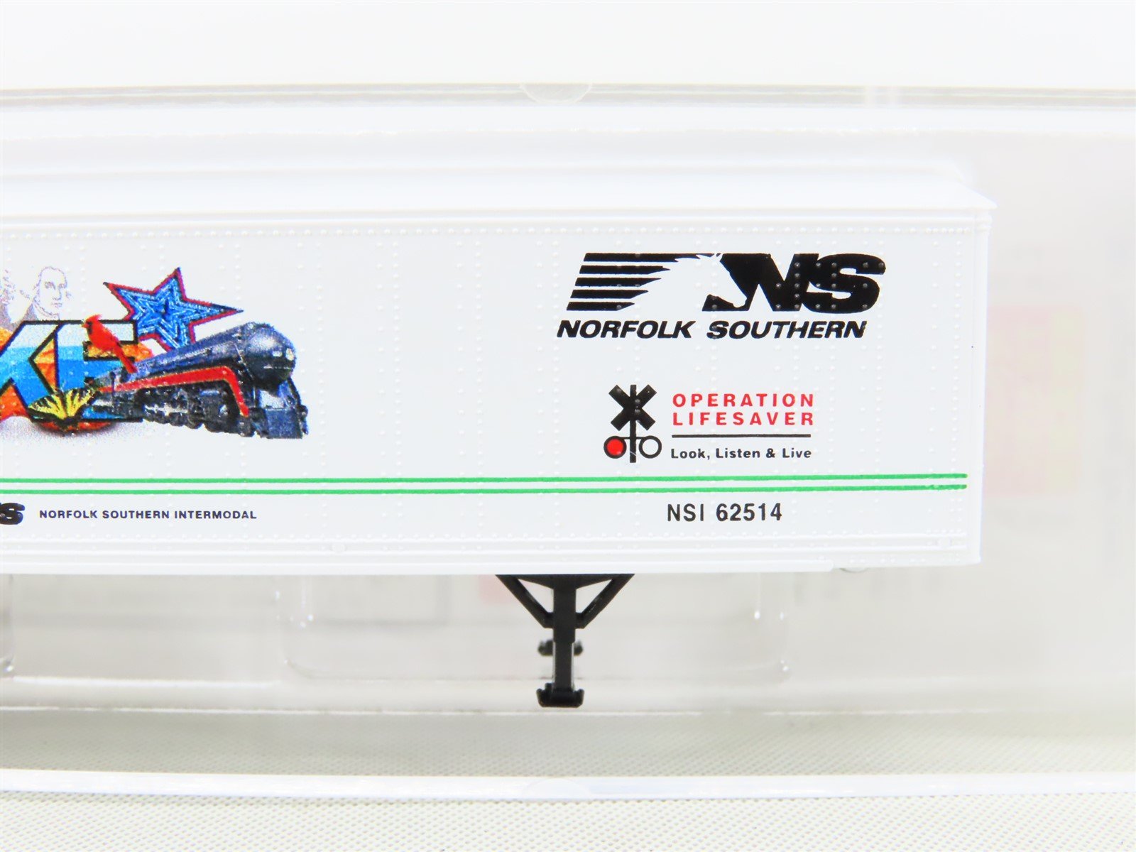 N Scale Micro-Trains MTL NSC 14-4 2014 Roanoke Cityscape Trailer