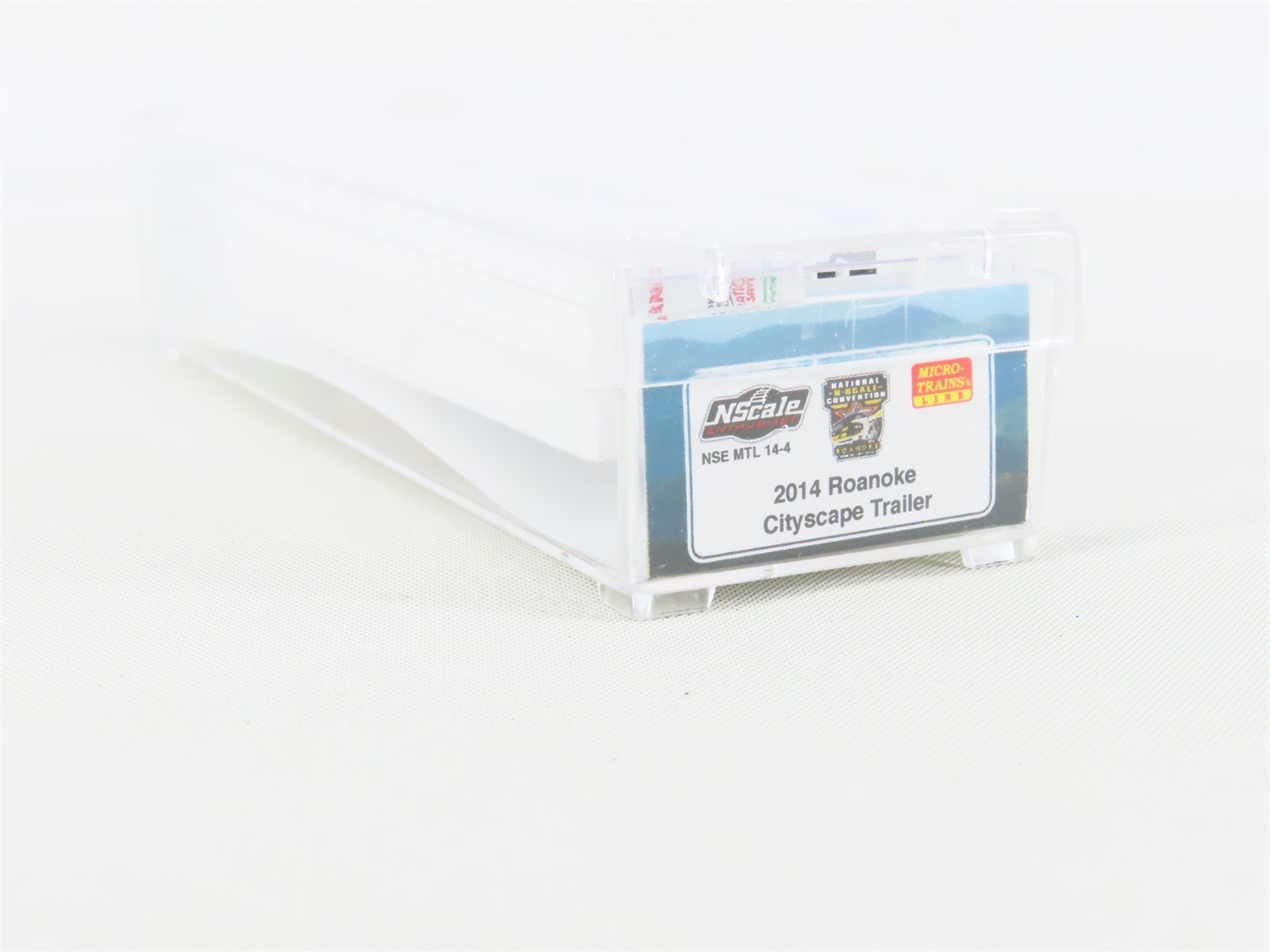 N Scale Micro-Trains MTL NSC 14-4 2014 Roanoke Cityscape Trailer