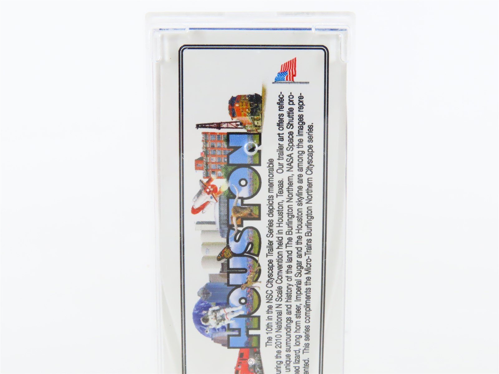 N Scale Micro-Trains MTL NSC 10-64 Houston Cityscape Trailer