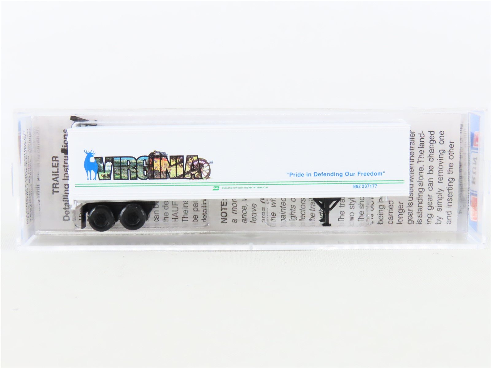 N Scale Micro-Trains MTL NSC 04-77 Virginia Cityscape Trailer