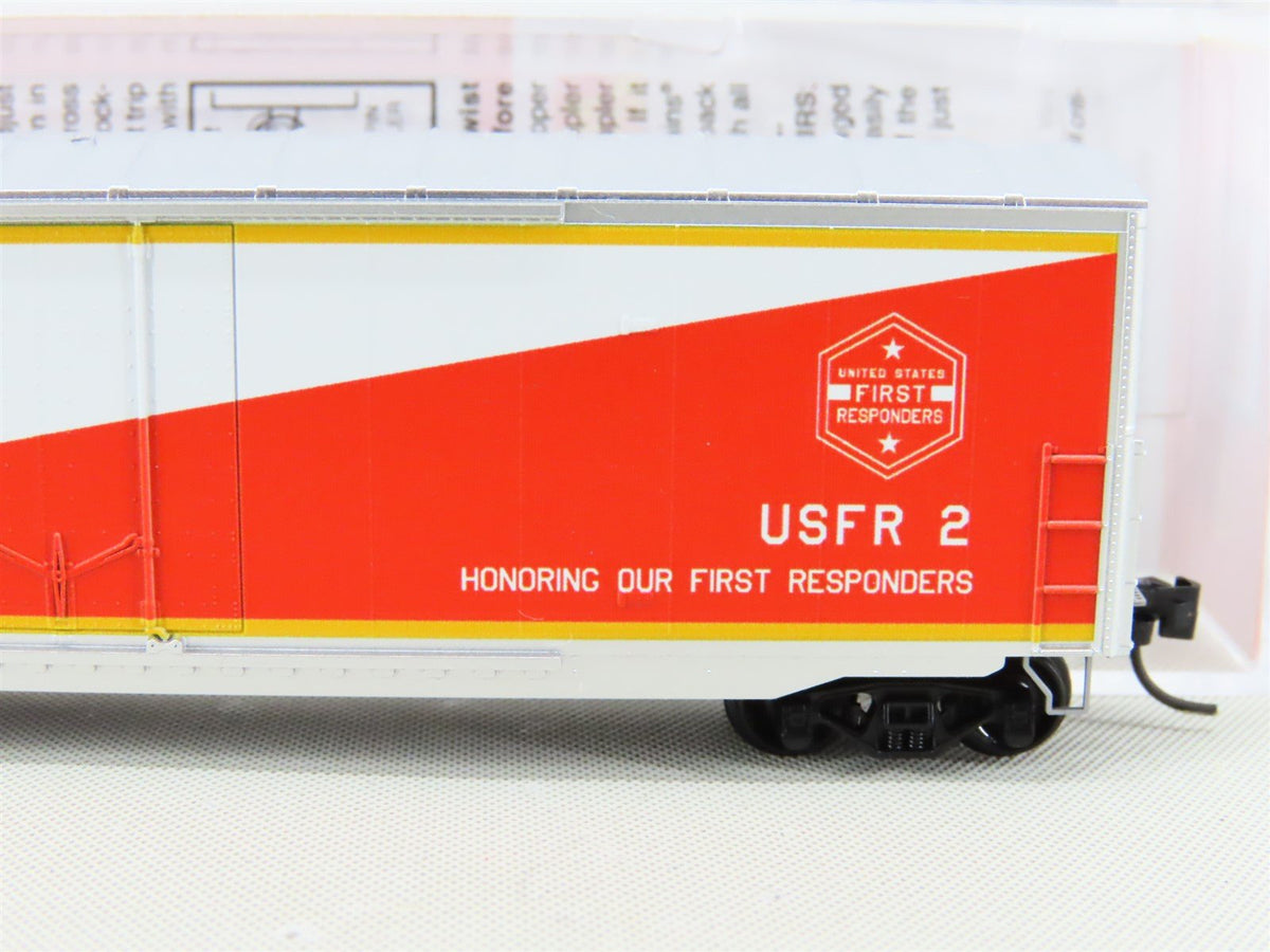 N Scale Micro-Trains MTL NSE 21-01 USFR Fire Fighters First Responders Boxcar #2