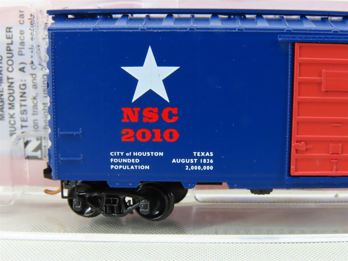 N Scale Micro-Trains MTL NSC 10-66 City Of Houston 40&#39; Boxcar #2010