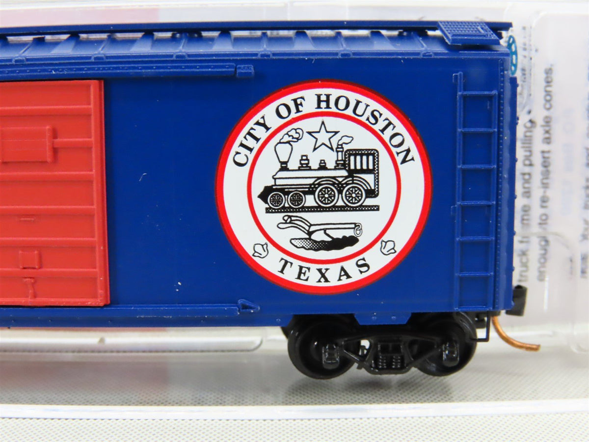 N Scale Micro-Trains MTL NSC 10-66 City Of Houston 40&#39; Boxcar #2010