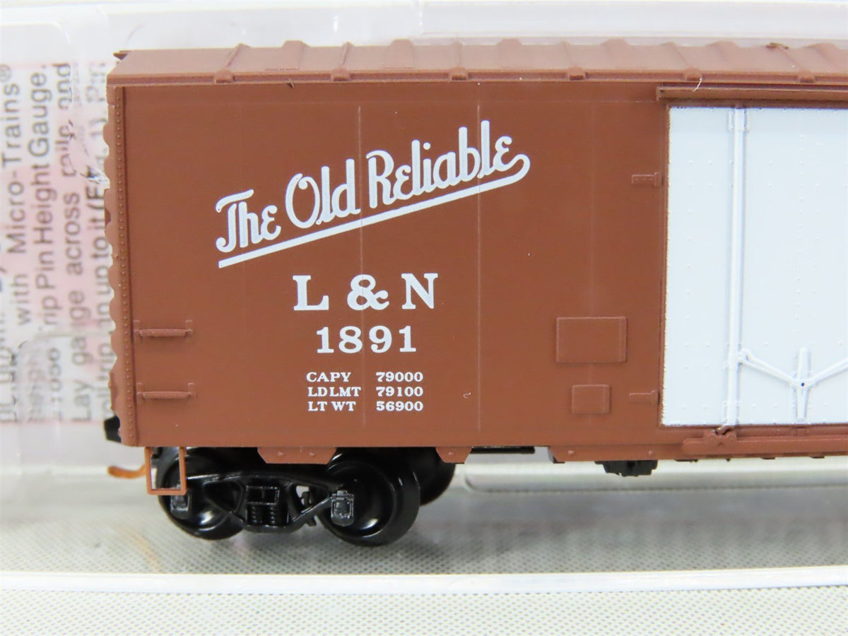 N Scale Micro-Trains MTL NSC 08-01 L&amp;N Louisville &amp; Nashville 40&#39; Boxcar #1891