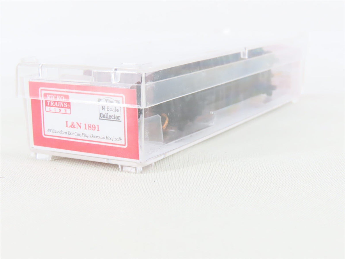 N Scale Micro-Trains MTL NSC 08-01 L&amp;N Louisville &amp; Nashville 40&#39; Boxcar #1891