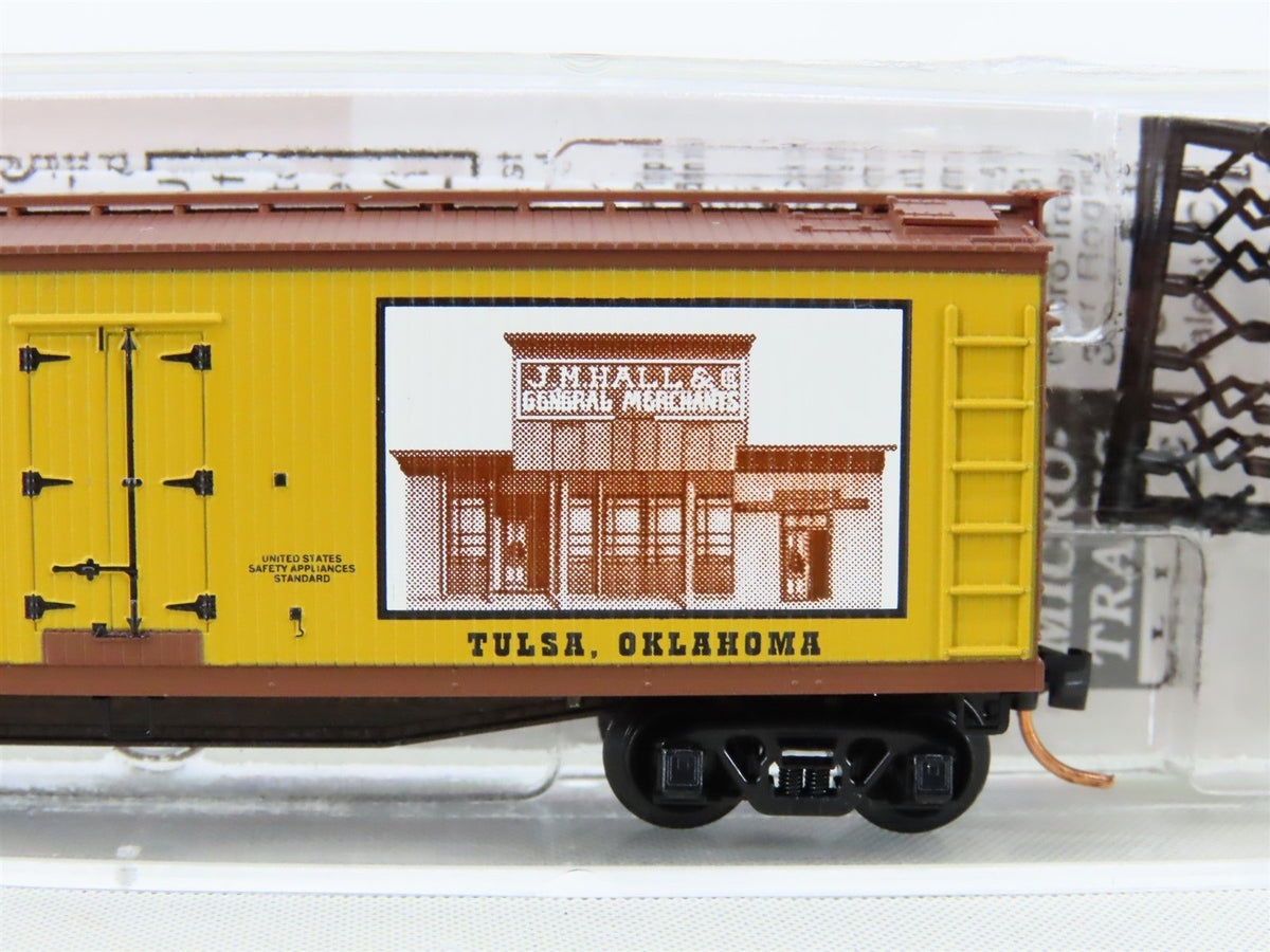 N Scale Micro-Trains MTL NSC 03-48 JMHX J.M. Hall 40&#39; Wood Reefer Car #8779