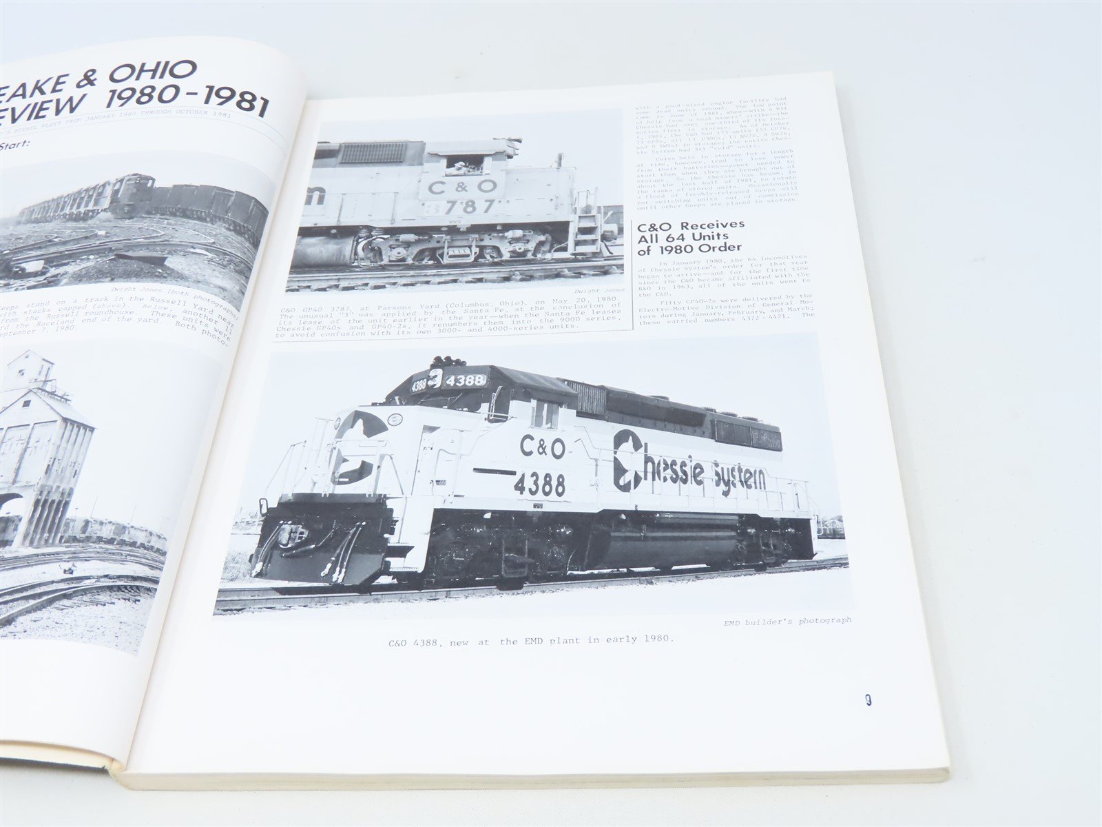 Chesapeake & Ohio Diesel Review by Carl W. Shaver ©1982 SC Book