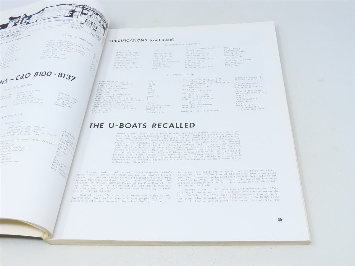 Chesapeake &amp; Ohio Diesel Review by Carl W. Shaver ©1982 SC Book