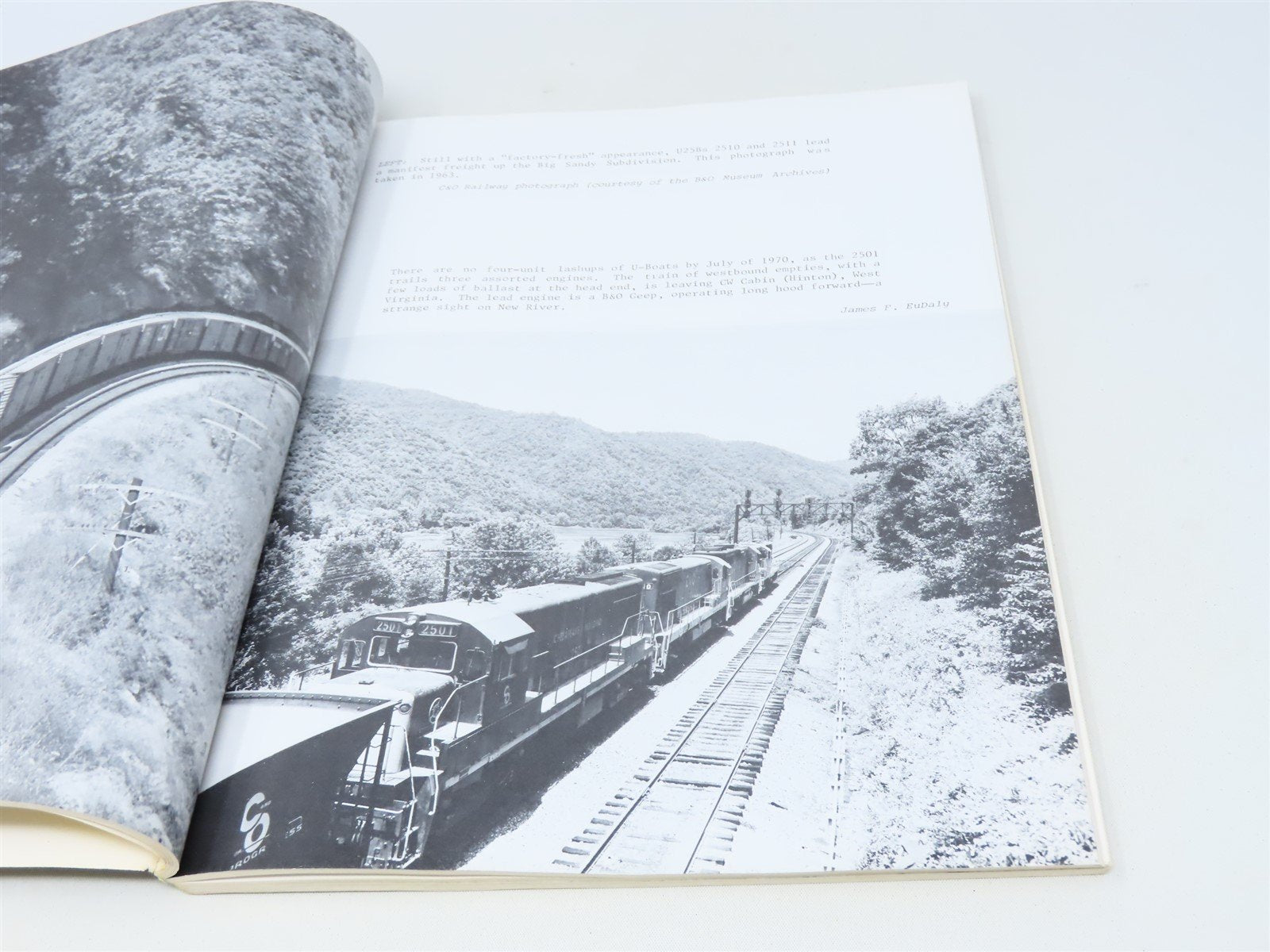 Chesapeake & Ohio Diesel Review by Carl W. Shaver ©1982 SC Book