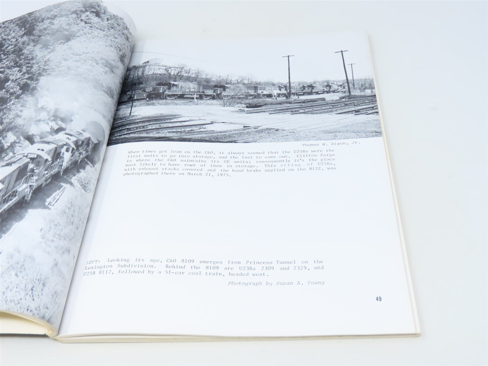 Chesapeake & Ohio Diesel Review by Carl W. Shaver ©1982 SC Book