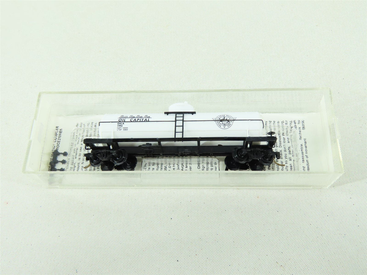 N Micro-Trains MTL Special Run OKLA Oil Capital 39&#39; Single Dome Tank Car #1992