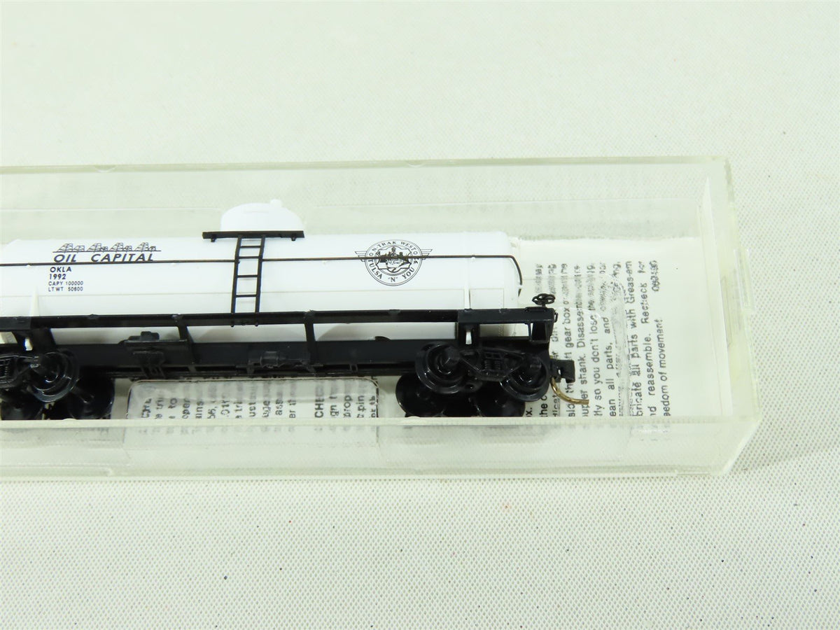 N Micro-Trains MTL Special Run OKLA Oil Capital 39&#39; Single Dome Tank Car #1992