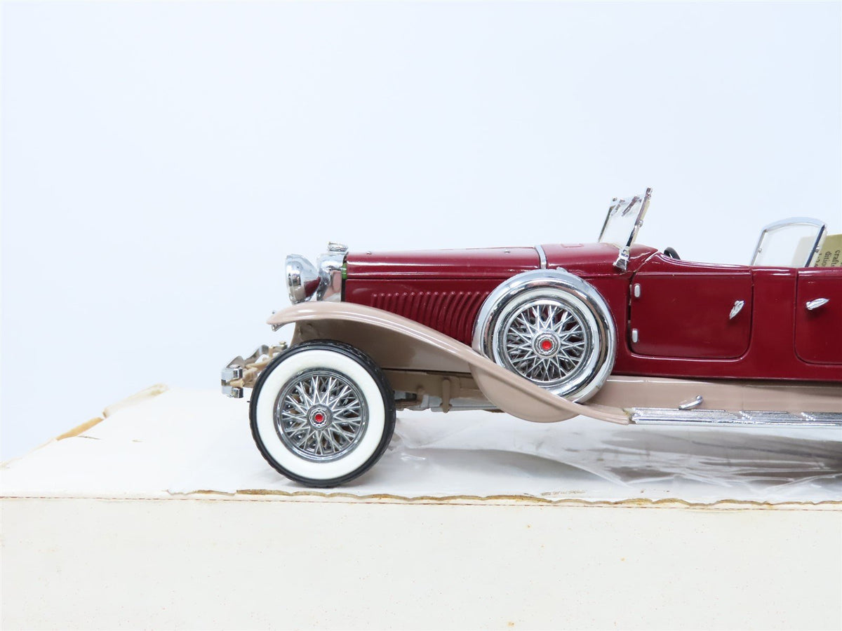 1:24 Scale Franklin Mint #R11PA45 Die-Cast 1930 Duesenberg J Derham Tourster