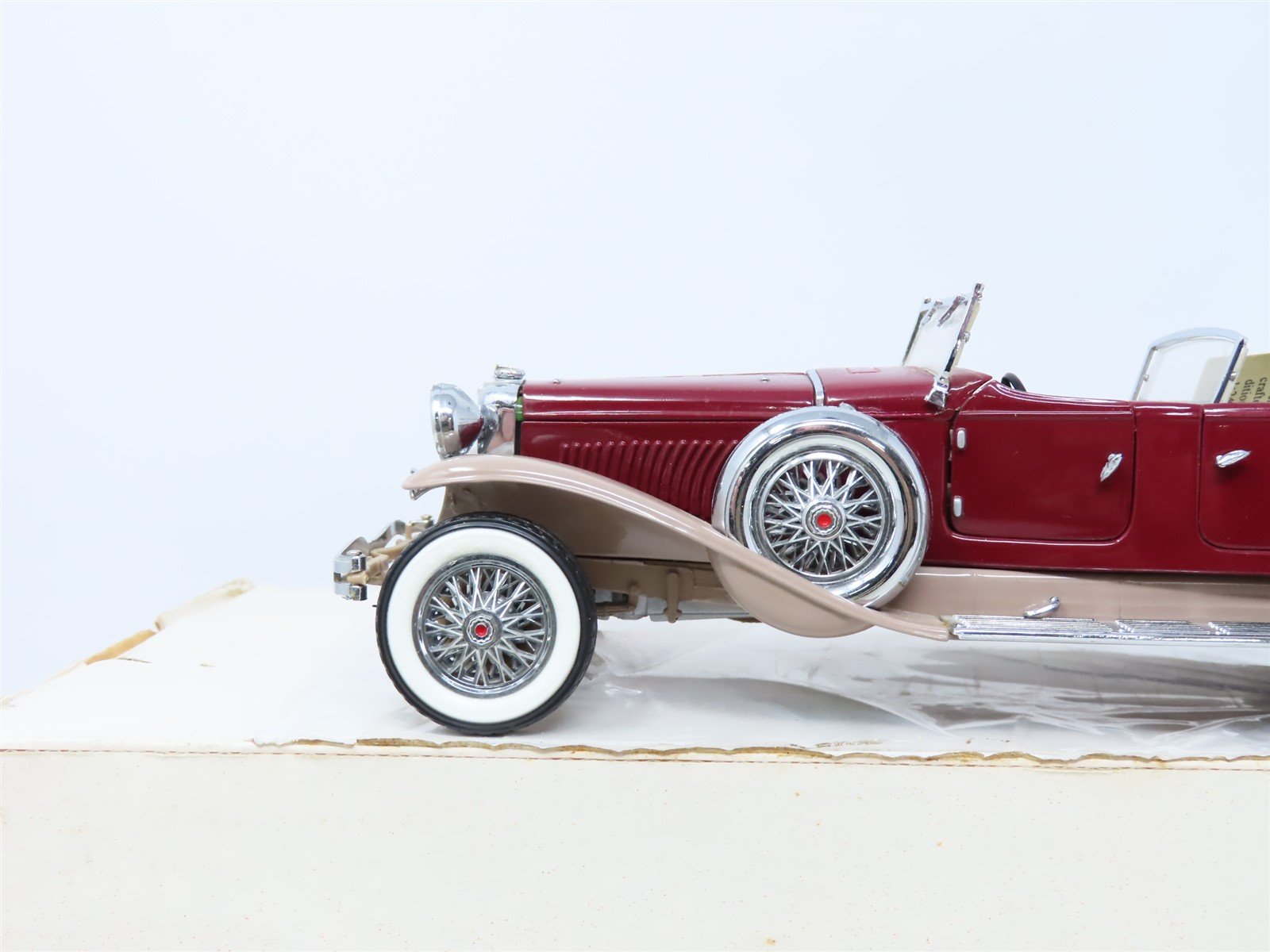 1/24 Scale Franklin Mint #R11PA45 Die-Cast 1930 Duesenberg J Derham To -  Model Train Market