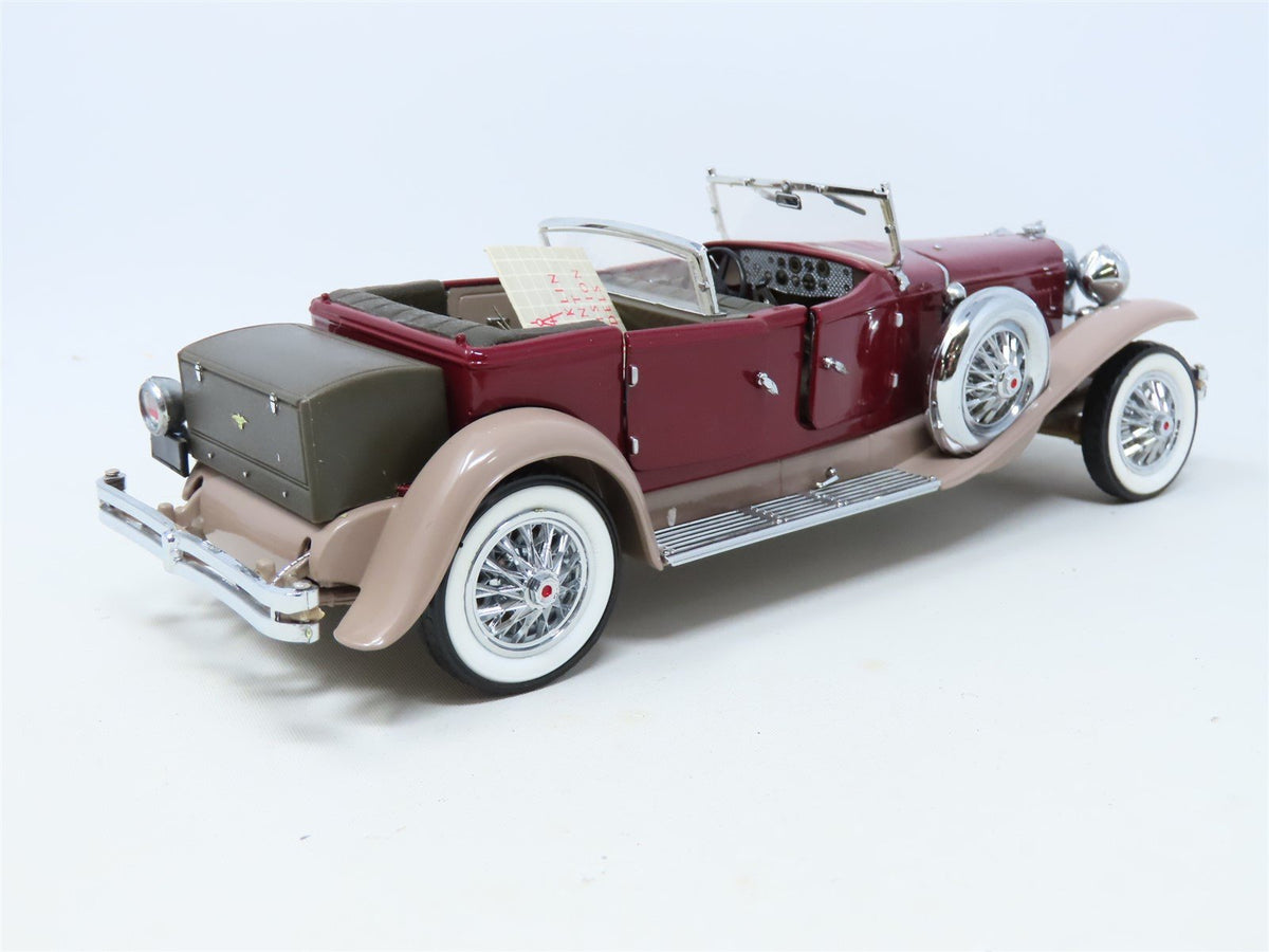 1:24 Scale Franklin Mint #R11PA45 Die-Cast 1930 Duesenberg J Derham Tourster