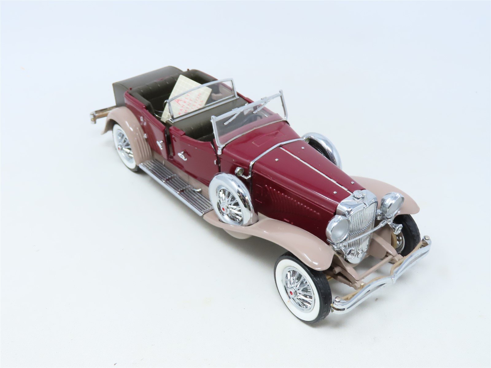 1/24 Scale Franklin Mint #R11PA45 Die-Cast 1930 Duesenberg J Derham To -  Model Train Market