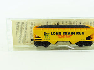 N Scale Micro-Trains MTL Special Run FD&N 3rd Long Train Run 2-Bay Hopper #1983