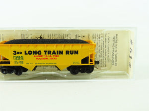 N Scale Micro-Trains MTL Special Run FD&N 3rd Long Train Run 2-Bay Hopper #1983