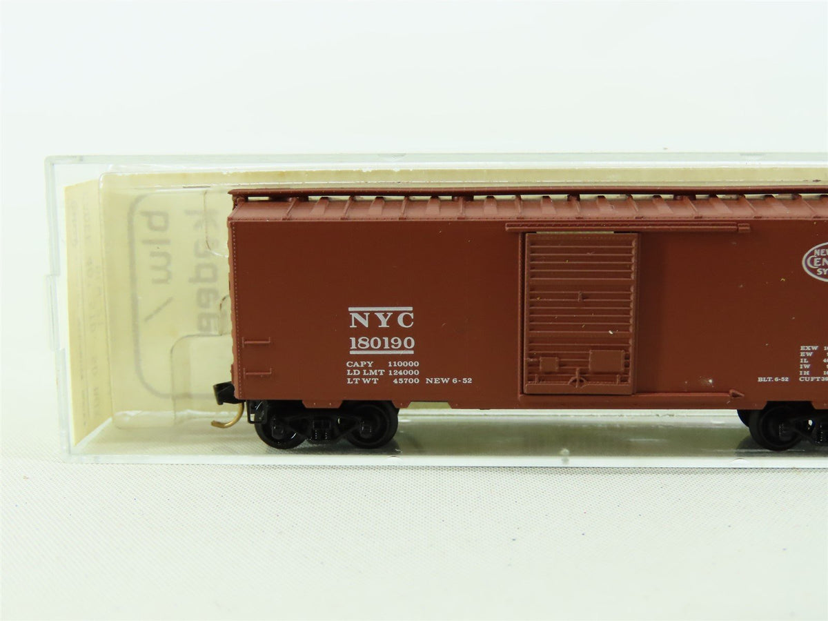 N Scale Micro-Trains MTL BLW-21 NYC New York Central 40&#39; Boxcar #180190