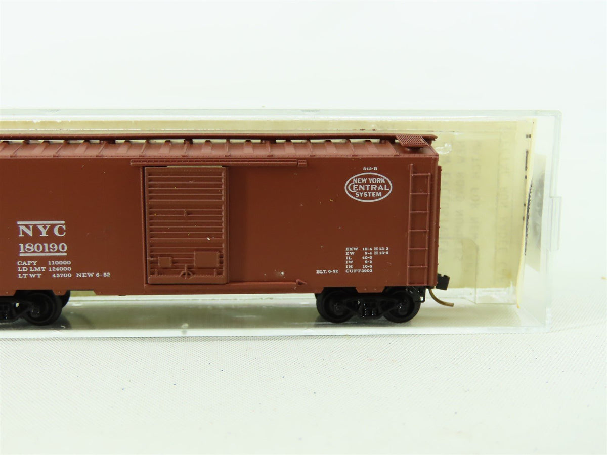 N Scale Micro-Trains MTL BLW-21 NYC New York Central 40&#39; Boxcar #180190