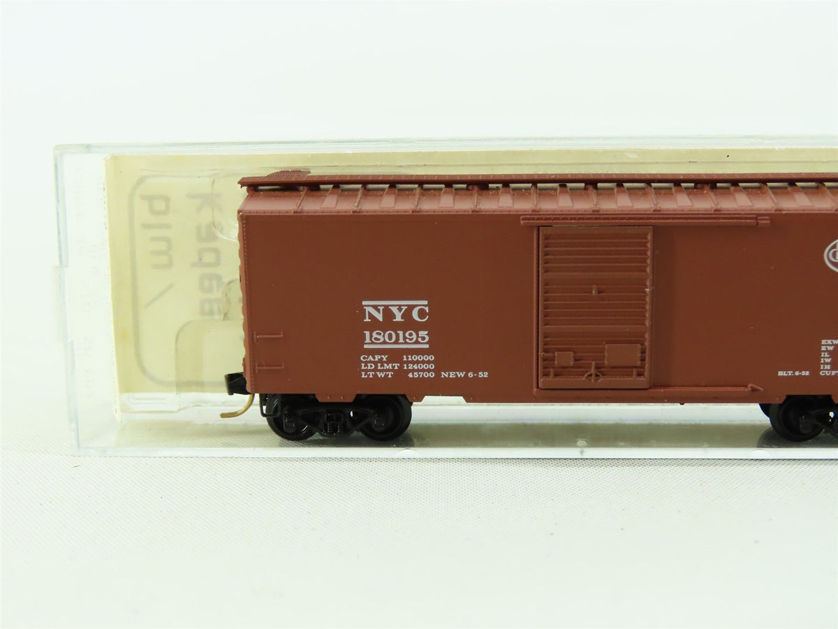 N Scale Micro-Trains MTL BLW-22 NYC New York Central 40&#39; Boxcar #180195